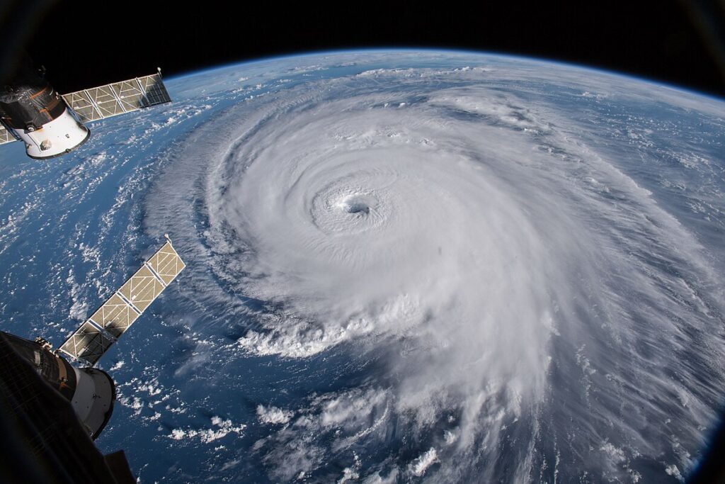 dramatic views of hurricane florence from the international space station from 9 12 42828603210