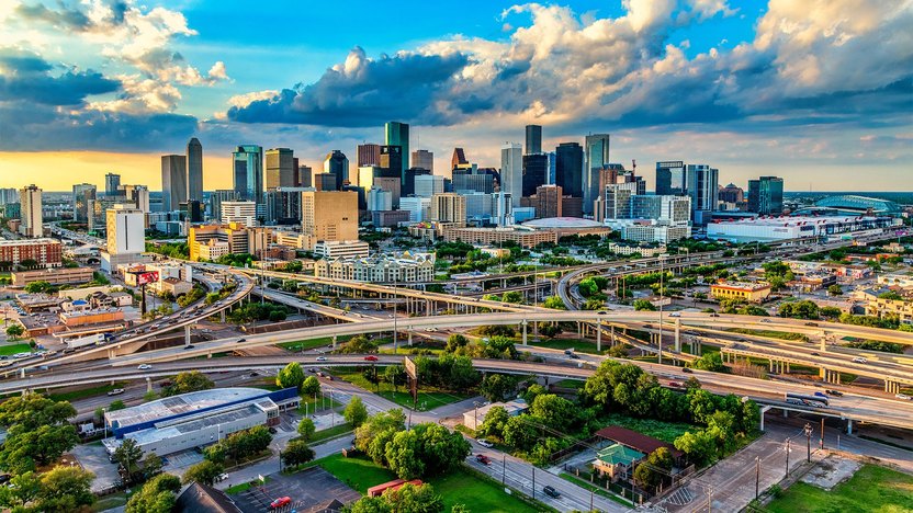 houston tx skyline