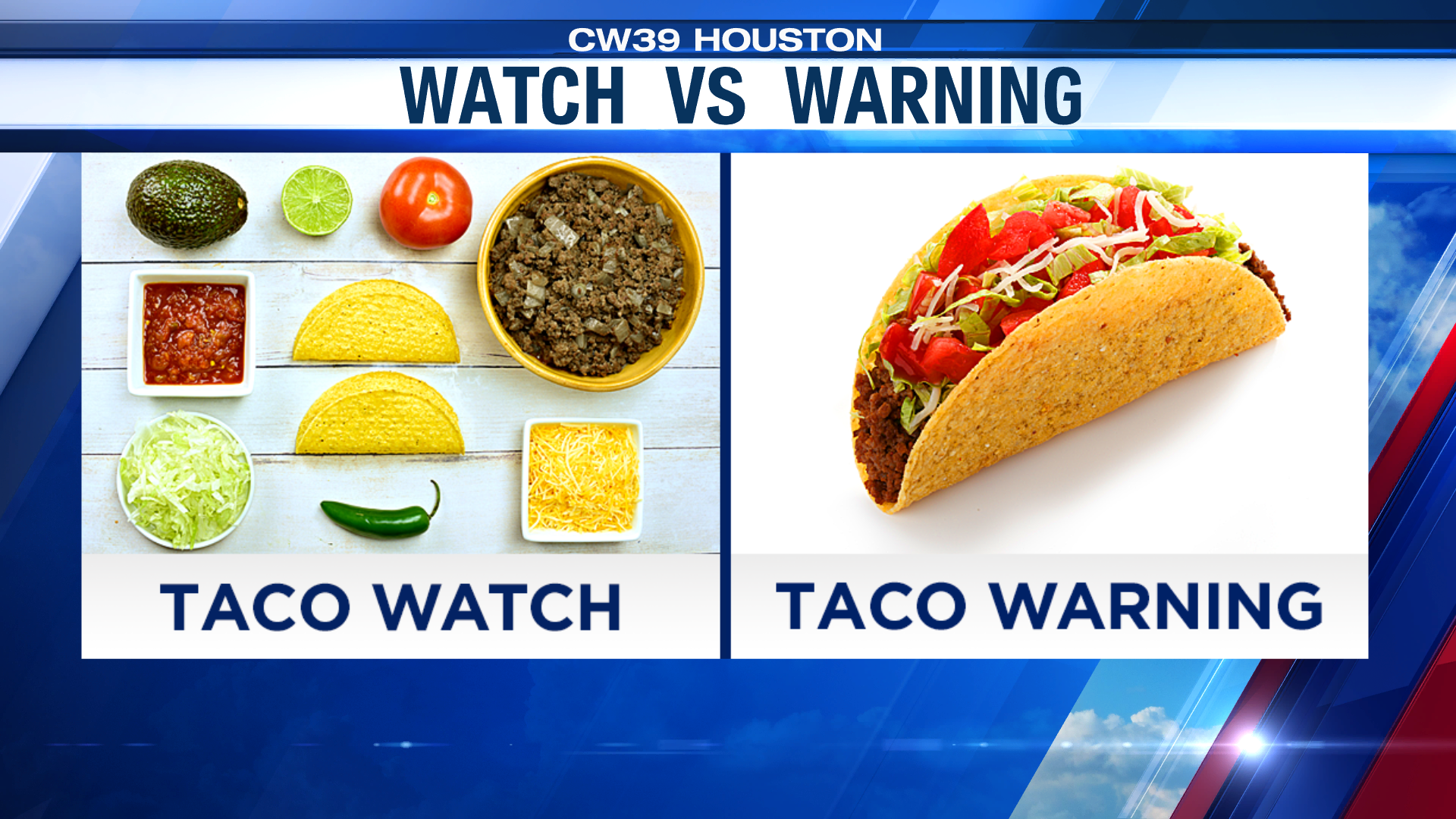 watch vs warning taco 1