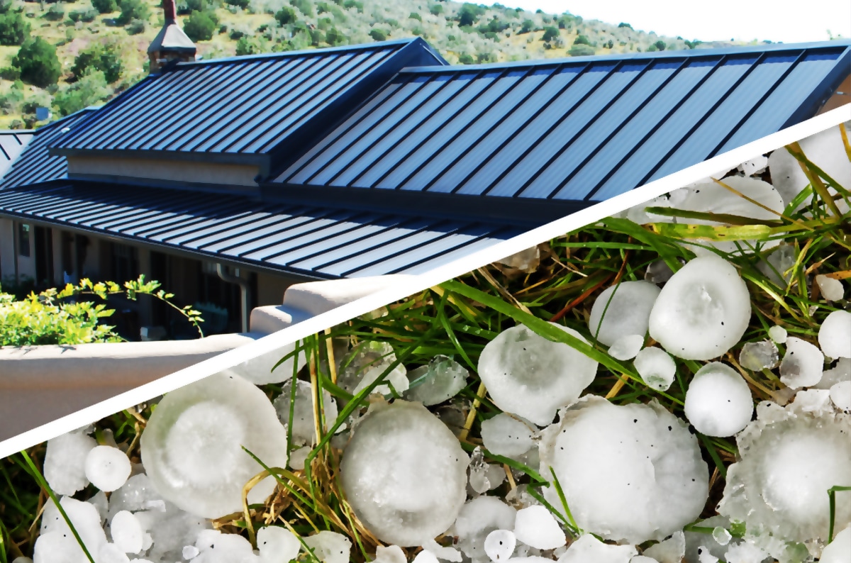 article metal roofing and hail testing insurance damage waivers featured